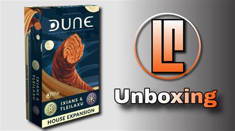 Ixians And Tleilaxu House Expansion Dune The Board Game Unboxing