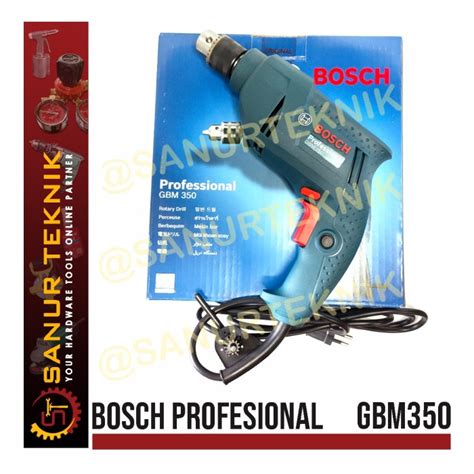 Jual BOSCH GBM350 GBM 350 Hand Drill Mesin Bor Besi 10mm 10 Mm