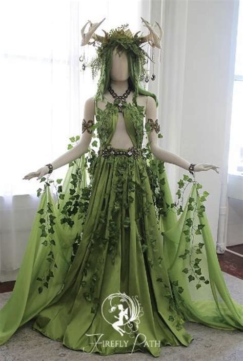 Green Mystical Dress Disfraz De Hada Mujer Trajes De Feria Vestido