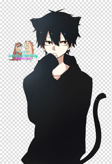 Anime Boy With Cat Ears A cat boy may come in many types of variety ...