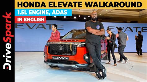 Honda Elevate Walkaround 1 5L Engine ADAS Promeet Ghosh YouTube