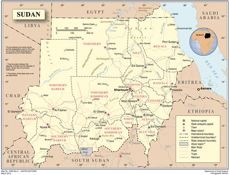 Maps of Sudan | Map Library | Maps of the World