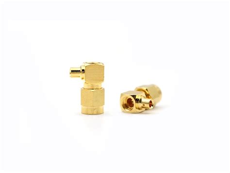 Rf Connector Sma Male Right Angle For Rg405086 Cable Teruilai