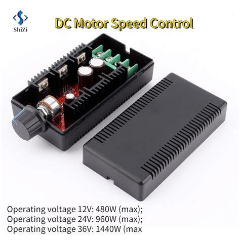 พรอมสง Dc มอเตอรควบคมความเรว Pwm Hho Rc Controller 10 50V 40A