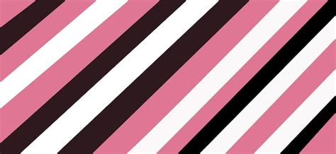 Premium Vector | Cute shades of pink black white stripes or slashes art background