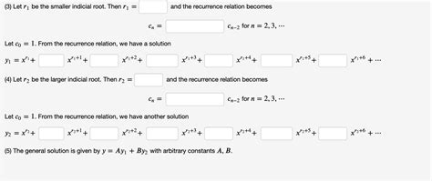 Solved The Second Order Equation 2x2y′′−3xy′ X2 2 Y 0 Has A