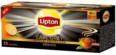 Herbata Lipton Earl Grey Orange Herbata Czarna 35G 25 Torebek Ceny I