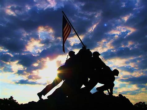 Iwo Jima Flag Raising Iwo Jima Memorial HD Wallpaper Pxfuel