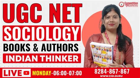 Ugc Net Sociology Books And Authors Indian Thinker Competitionguru