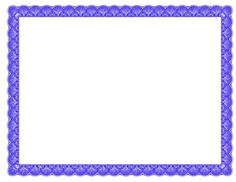 Fancy Borders | PhotoshopForums.com - Blue Fancy Certificate Border | Certificate border, Free ...