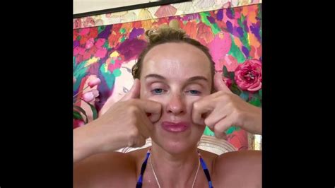 How To Lymphatic Drainage Facial Massage For Smooth And Glowing Skin Follow Along Youtube