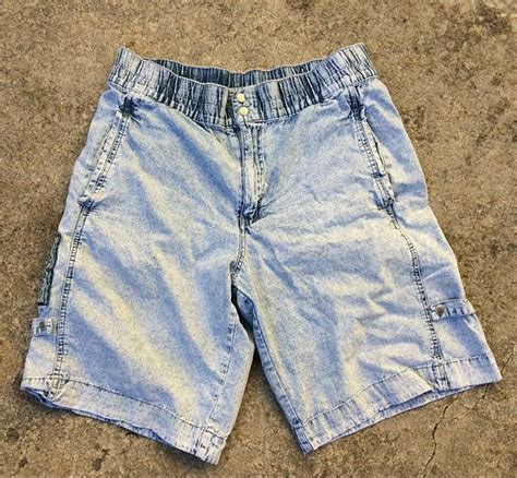 Male S Baggy Denim Shorts