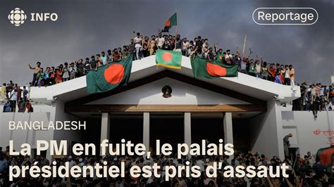 Soul Vement Au Bangladesh La Premi Re Ministre D Missionne Et Fuit