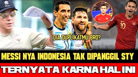 Egy Maulana Vikri Tak Dipanggil STY Hadapi Messi Penyebabnya Sungguh