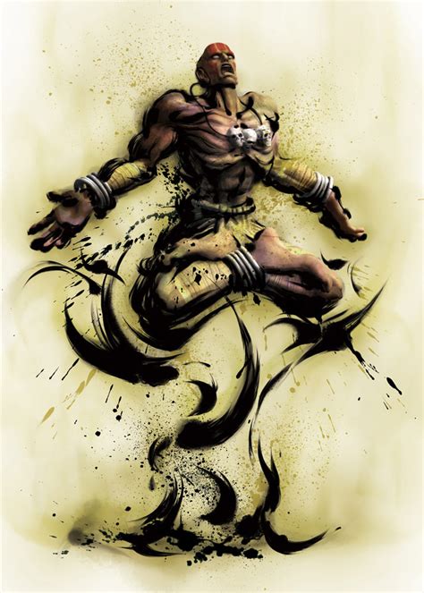 Dhalsim artwork #1, Street Fighter 4