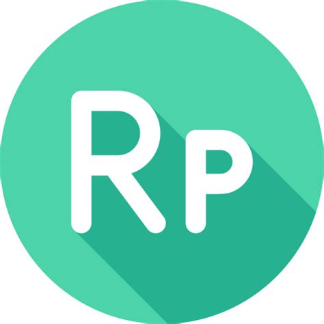 Indonesian Rupiah Generic Flat Icon