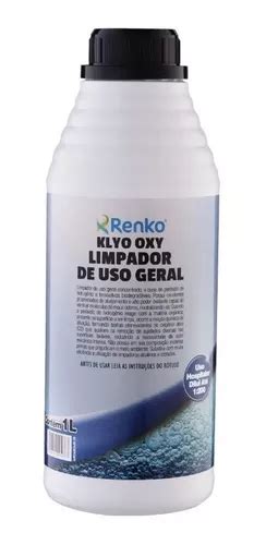 Klyo Oxy Limpador Geral Peroxido Hidrogenio 1 Litro Renko MercadoLivre