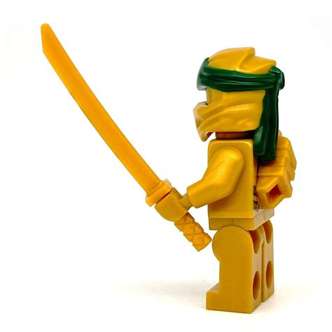 Lego Ninjago Lloyd Golden Ninja Legacy Minifigure Njo584 From Set 71702