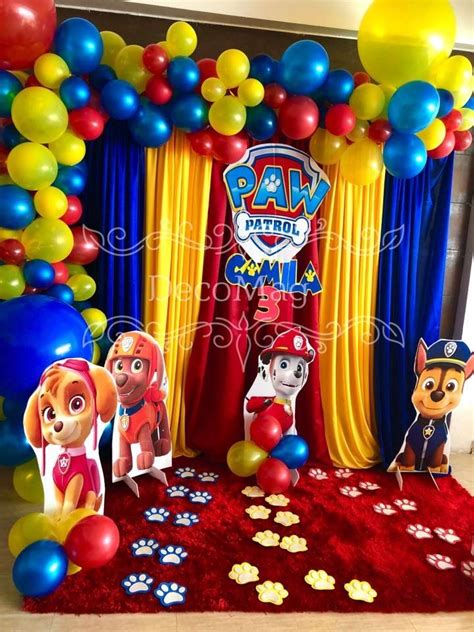 Pin De Linda En Fiesta Paw Patrol Fiesta De La Patrulla Canina