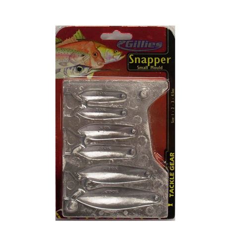 Gillies Snapper Sinker Mould Free Shipping Over