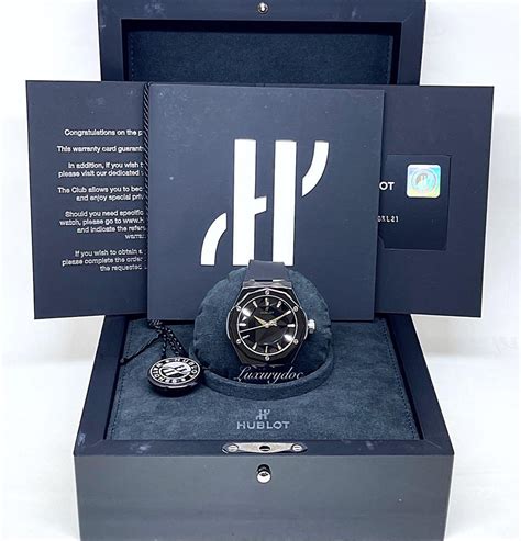 Fs Bnib Hublot Classic Fusion Orlinski Black Magic Ceramic Special