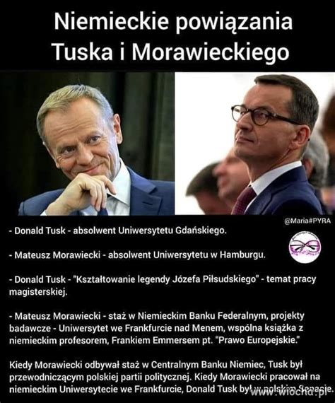 Niemieckie powiązania Tuska i Morawieckiego wiocha pl absurd 1767952