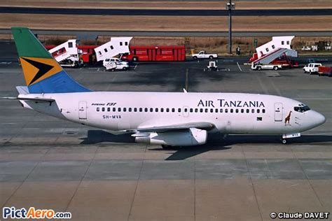 Boeing 737 236adv Air Tanzania Air Tanzania Commercial Aircraft