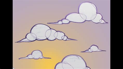 How To Draw Clouds YouTube