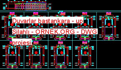 Proje Sitesi Aileli Konut Projesi Parklar Carabayllo Lima Autocad