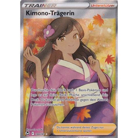 Kimono Tr Gerin Silberne Sturmwinde Pokemon Karte Kaufen