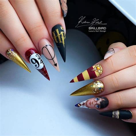 U As Harry Potter Manicura De U As U As De Gel U As De Harry Potter