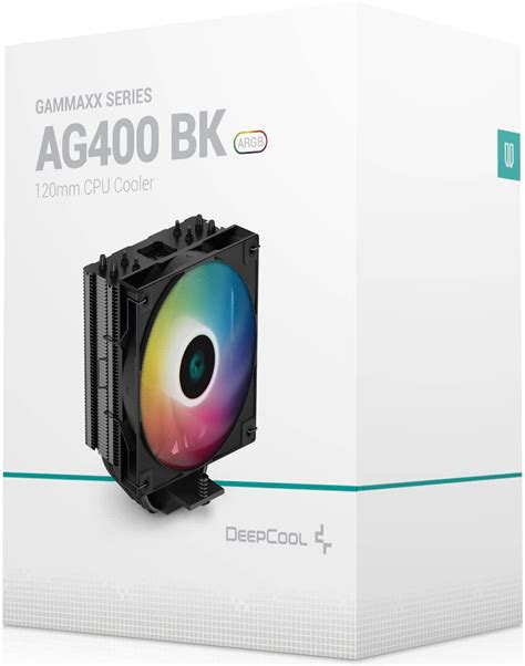 Deepcool R Ag Bkanmc G Ag Bk Argb Mm Tower Cpu Cooler Wootware