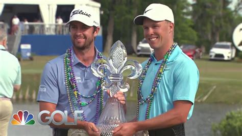 Davis Riley Nick Hardys Friendship Led To 2023 Zurich Classic Win