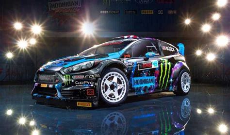 Ken Block S Ford Fiesta Rally Car Up For Sale Ken Block Ford Fiesta