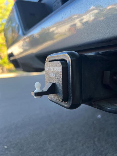 Tiny Trailer Hitch for 2" Receiver Widdle Hitch - Watch Your Shin