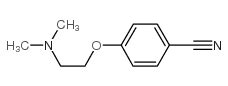 4 2 Dimethylamino Ethoxy Benzonitrile CAS 24197 95 3 Chemsrc