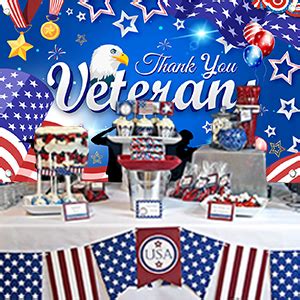 Amazon Veterans Day Decorations Banner 71 X 43 Veterans Day