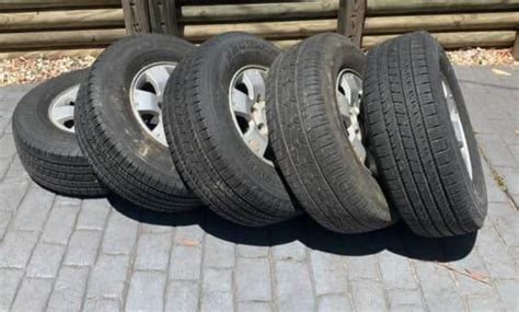 Mitsubishi Pajero 5 Wheel Rims Plus Yokohama Geolander H T Go56 Tyres