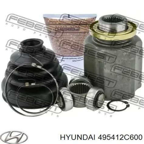 495412C600 Hyundai Kia fuelle árbol de transmisión exterior izquierdo