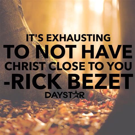 Marcus Lamb It S Exhausting To Not Have Christ Close To You Rick