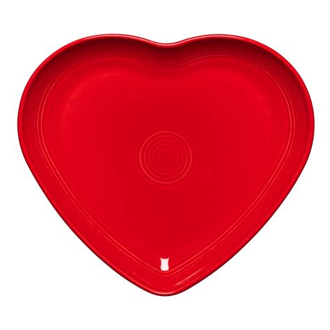 Heart Plate Fiesta Factory Direct