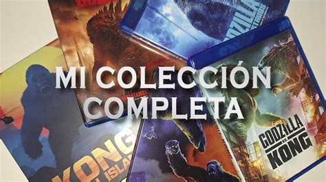 MI COLECCIÓN COMPLETA DEL MONSTERVERSE PELÍCULAS en BLURAY DVD y