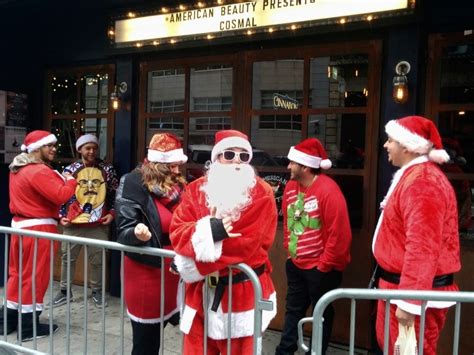 Santacon 2020 Canceled Due To Coronavirus Pandemic New York City Ny