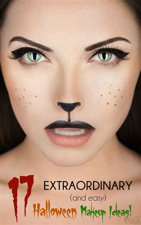 Easy Halloween Makeup Ideas For Women