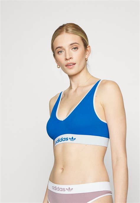 Adidas Originals Bralette Bustier Bluebird Schwarz Zalando Ch