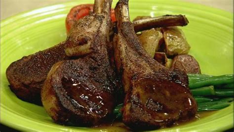 Coffee Rubbed Lamb Chops Recipe Lets Dish The Live Well Network