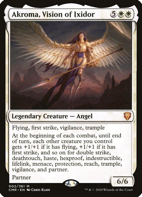 Akroma Vision Of Ixidor Commander Legends Magic The Gathering