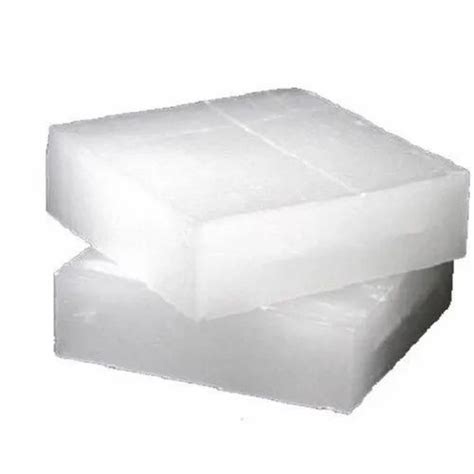 Semi Refined White Paraffin Wax For Candle Making 240 Degree Celsius