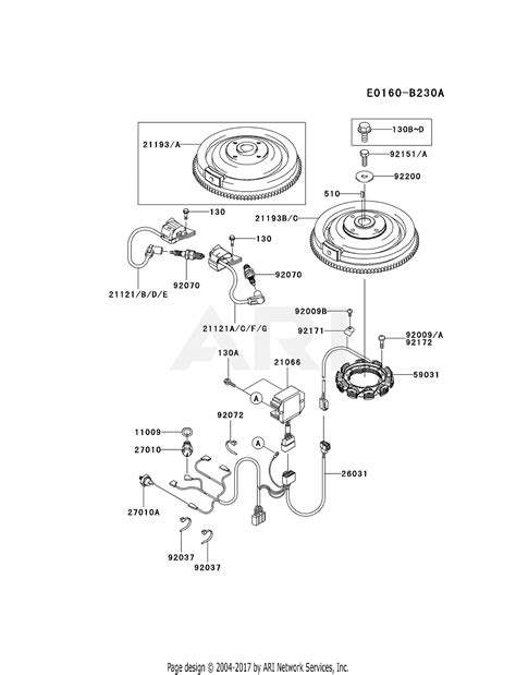 Kawasaki Fd731v Cs03 4 Stroke Engine Fd731v Parts Diagram For Electric Equipment