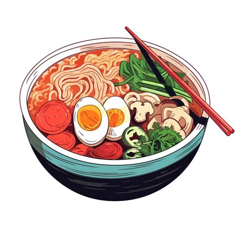 Sopa De Fideos Ramen Japoneses Con Huevos Y Alb Ndigas En Un Taz N Y